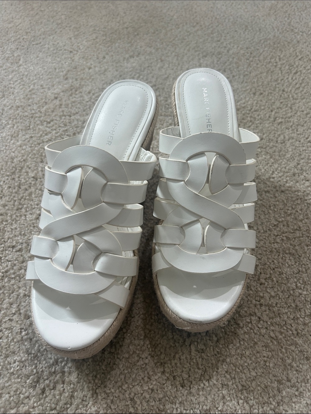 Marc Fisher Cazzie wedge sandals